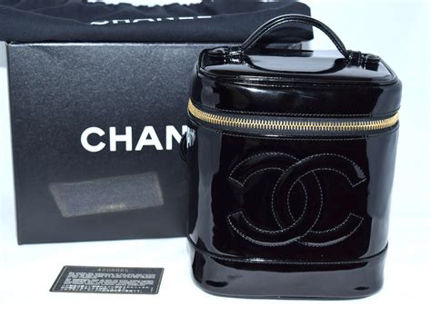 chanel cosmetic bag|chanel vintage cosmetic bag.